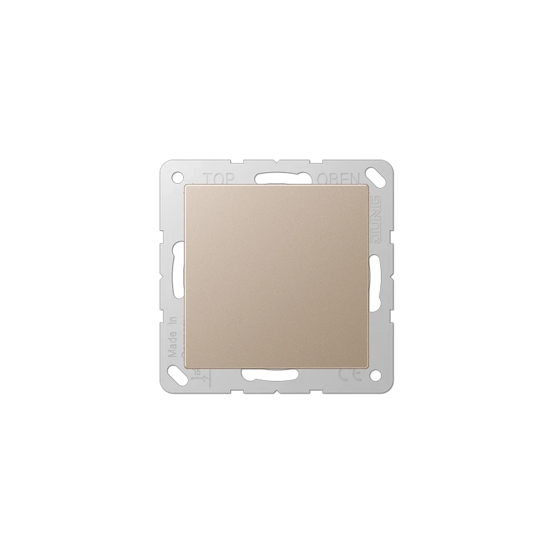 A594-0 blank centre plate champagne