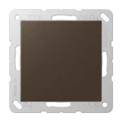 A594-0 blank centre plate mocha