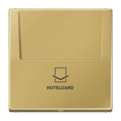 ME2990CARDC Key card holder classic brass
