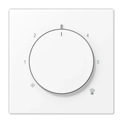 LS1749BFWWM centre plate for thermostat matt snow white
