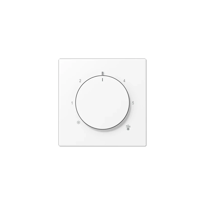 LS1749BFWWM centre plate for thermostat matt snow white