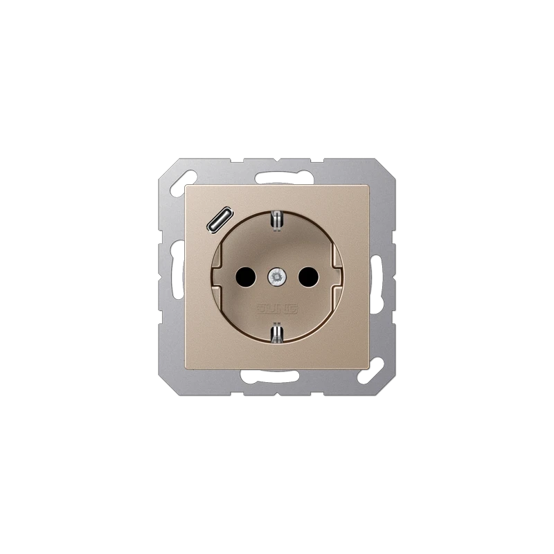 A1520-18CCH A Series outlet + USB C champagne