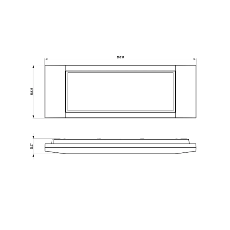 BLU emergency luminaire 1h/3h