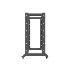 Lahtine põrandaraam 19" 27U 600x800 must