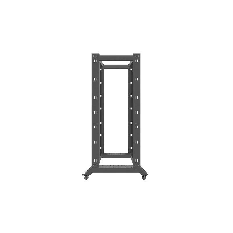 Lahtine põrandaraam 32U 600x800 must