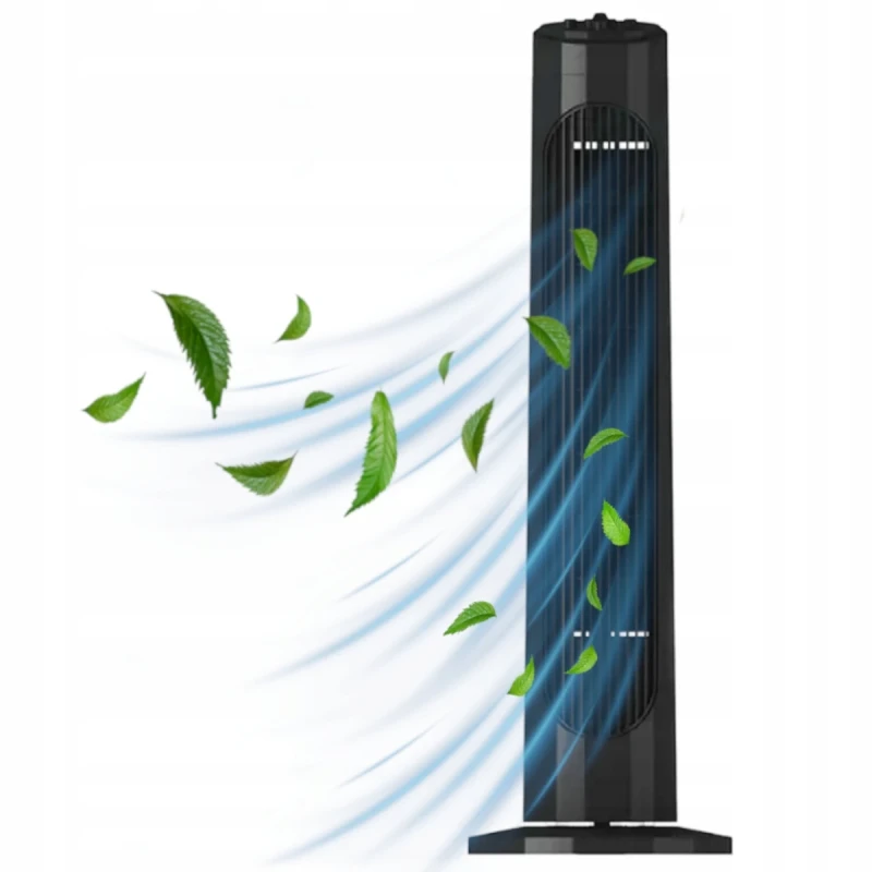 Põrandaventilaator torn 45W must VOLTENO