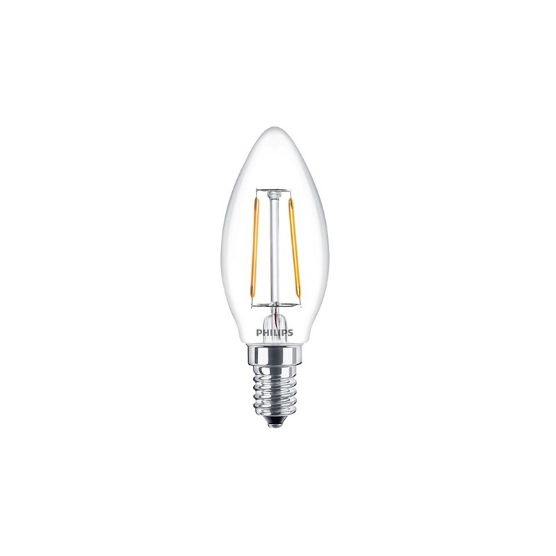 CLA LED küünallamp 4.3-40W B35 CL E14 klaar