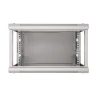 Seinakapp 19" 6U 600x600mm klaasuksega