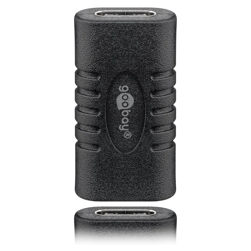 USB C - USB C jätk must