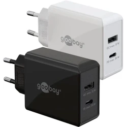 USB laadija 230V USB A + USB C 30W