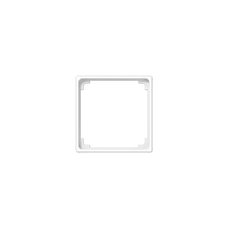Intermediate frame 50x50mm A-series white