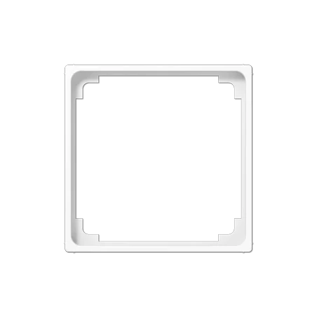 Intermediate frame 50x50mm A-series white