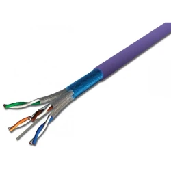Arvutikaabel cat6a F/FTP violet CCA