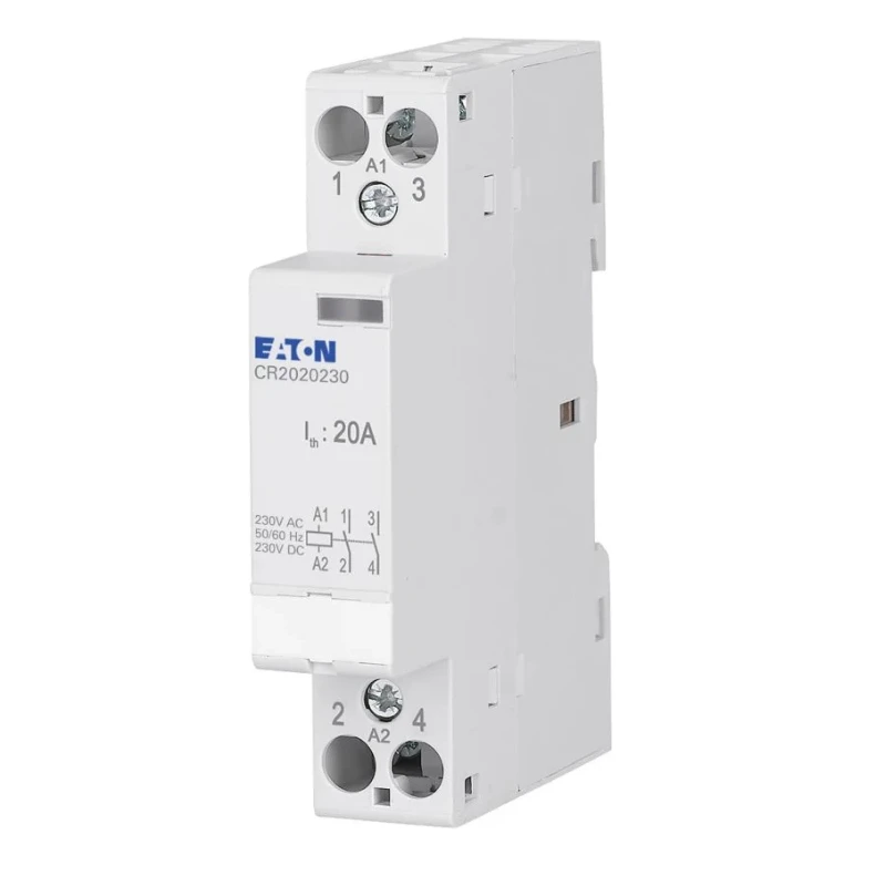 Installation contactor CR 20A 1 module