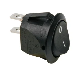 Lüliti must ümar ON-OFF 1P