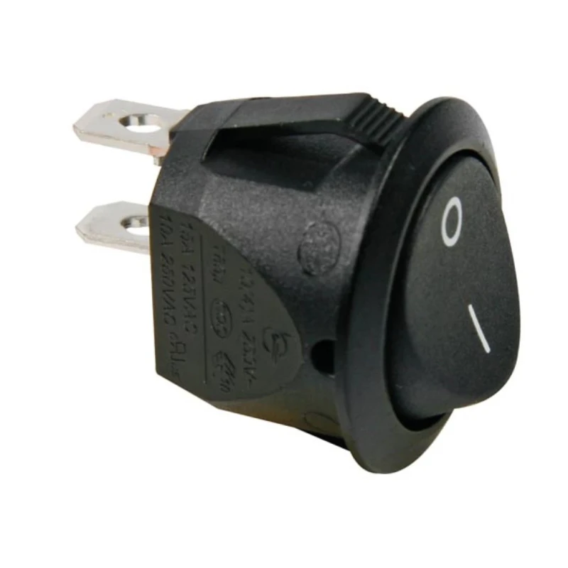 Lüliti must ümar ON-OFF 1P