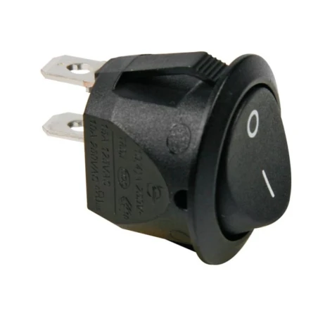 Lüliti must ümar ON-OFF 1P