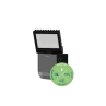 theLeda S8-100 floodlight with motion detector 900lm IP55
