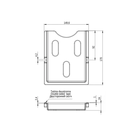 Skeemitasku A6 PLAST