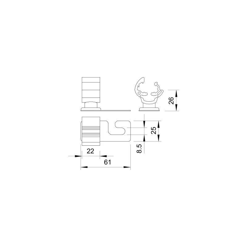 159 K-VA Katuseklamber plekkatusele