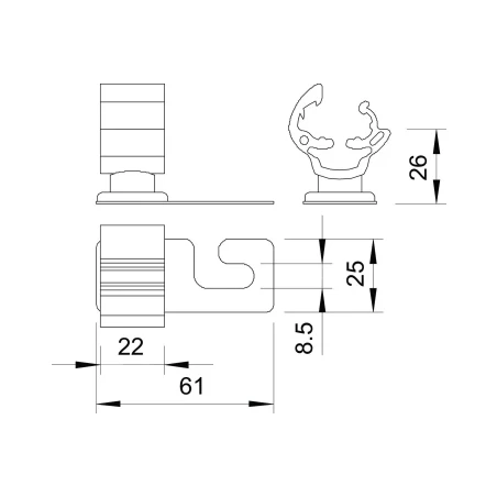 159 K-VA Katuseklamber plekkatusele
