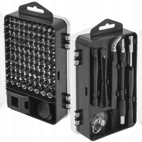 Elektrooniku otsikute komplekt 110 osa VERKE