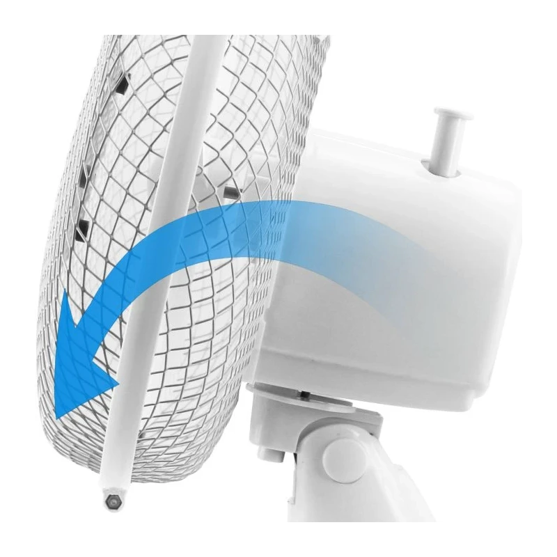 Lauaventilaator 23cm valge Emerio