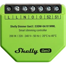 Dimmer Gen3 200W WiFi BT Shelly