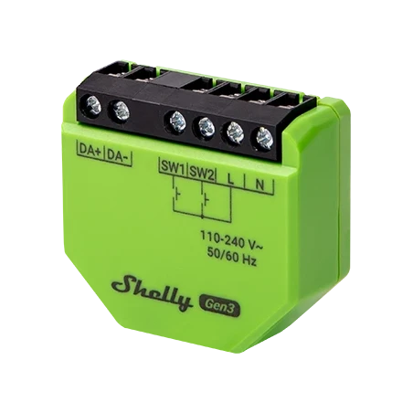DALI2 Dimmer Gen3 WiFi BT Shelly