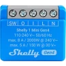 Shelly 1 Mini Gen4 Relee 8A WiFi BT Zigbee Matter