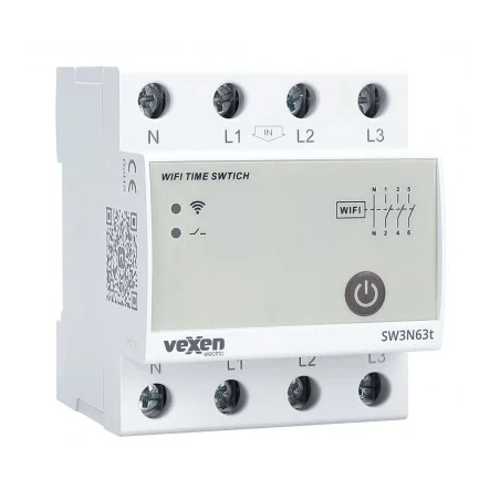 SW relee 63A AC 230V WIFI