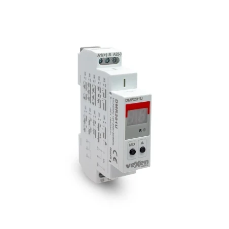 Digitaalne multifunktsionaalne aegrelee 16A AC/DC 12-230V