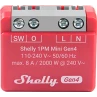 Shelly 1PM Mini Gen4 Relee/võimsusmõõtja 8A WiFi BT Zigbee Matter