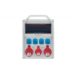 R-BOX 380R 2x 32A/5p 1x16A/5p + 4x230V schuko