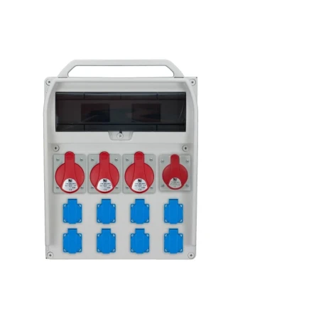 R-BOX 460R 3x 32A/5p 1x16A/5p + 8x230V schuko