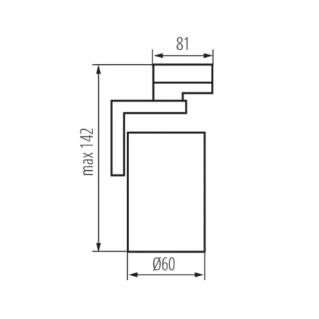 ACORD ATL4 GU10 siinivalgusti