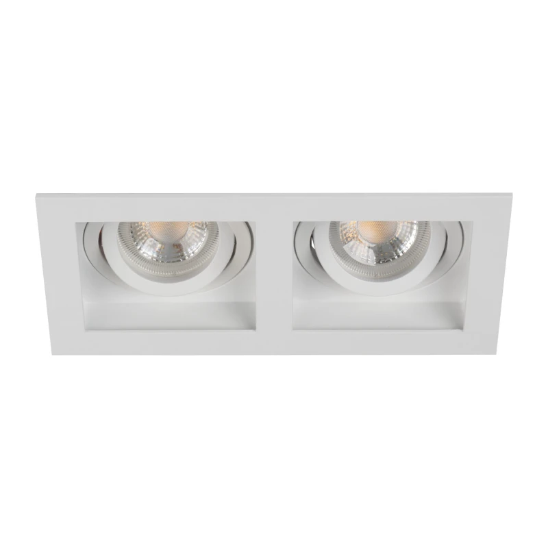 ARET 2xMR16 pööratav downlight 90x170 / 100x185mm