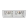 ARET 2xMR16 pööratav downlight 90x170 / 100x185mm