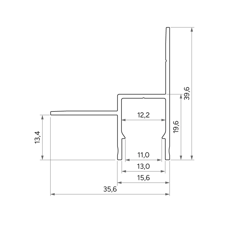 BRUNO led profiil karniisile