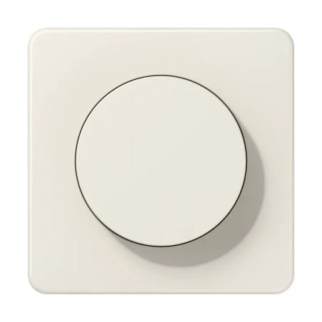 CD1740 dimmer center plate ivory