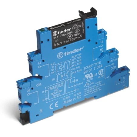 Type 38.51 24VDC 1CO minirelee