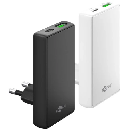 1xUSB C + 1x USB A laadija 240V max 65W