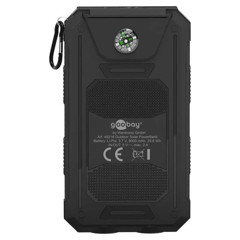 Akupank 8000mAh must SOLAR