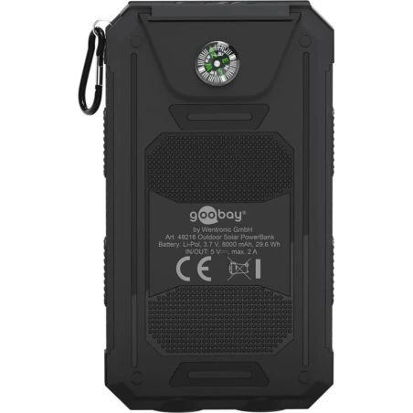 Akupank 8000mAh must SOLAR