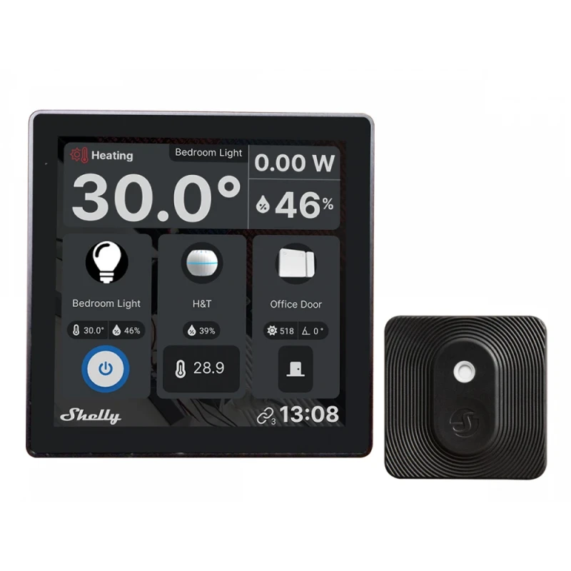 Shelly Wall Display Black+BLU H&T Black