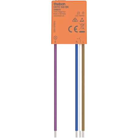 Impulssrelee OKTO 540 BN lüliti taha toosi müravaba 230V 250W