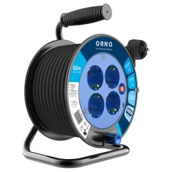 Kaablitrummel kaabel H05VV 4x16A Schuko pesa plast