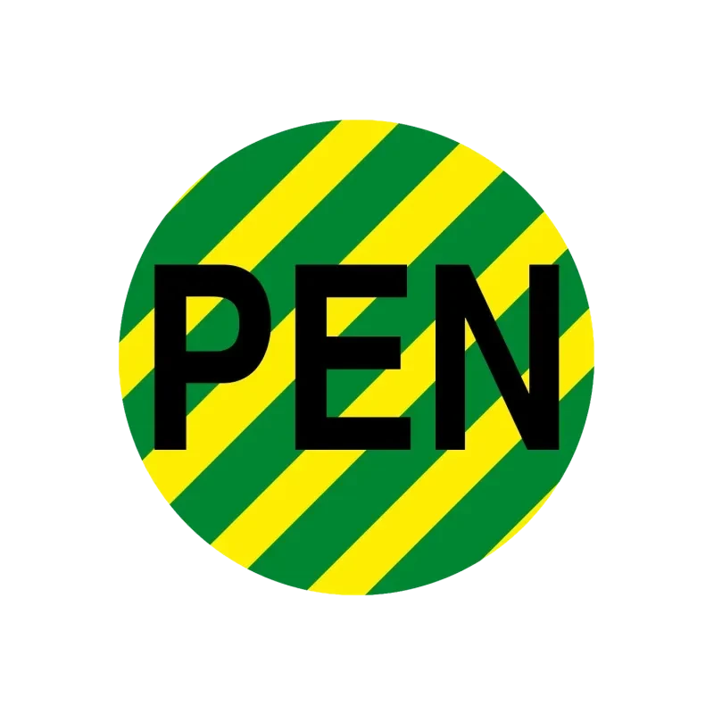 Kilbikleebis 20mm "PEN" ümar