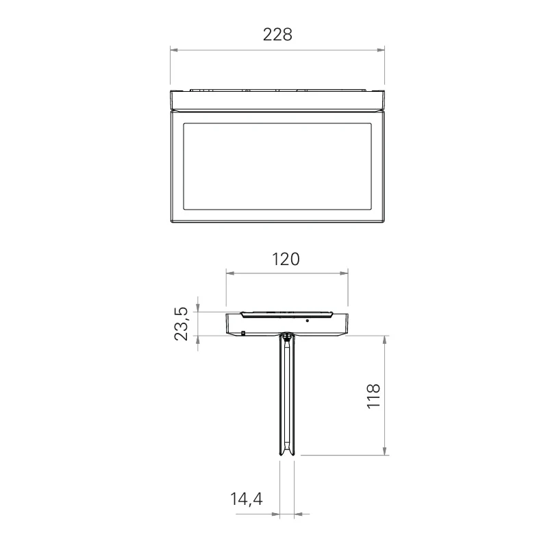 FT2ED4IATL18 Emegency luminaire Autotest