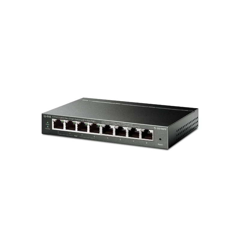 8-port Gigabit Switch, RJ45 ports/4 x POE